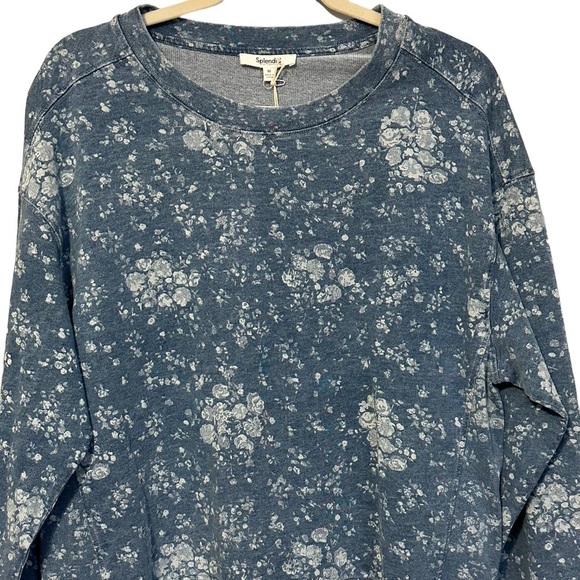 Splendid Botanical Floral Pullover NWT Medium‎ RS2K580 - Picture 3 of 12